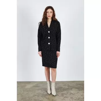 Комплект женский: юбка, кардиган, размер 54