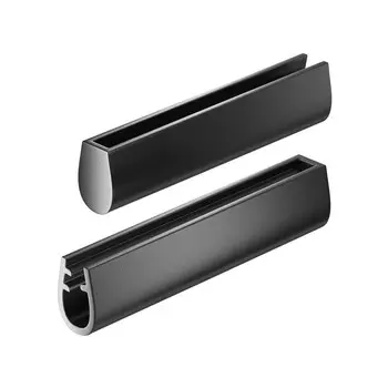 Комплектующие для текстильной подвесной системы Technical TRA130BEC-B, 3,4х0,8х1 см, цвет чёрный