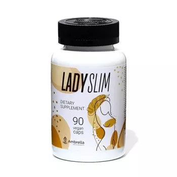 Комплекс для жиросжиганияLADY SLIM, 90 комплекс по 0,5 г