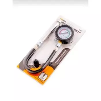 Компрессометр Топ Авто "Универсальный бензиновый", 11411, манометр в резиновом чехле