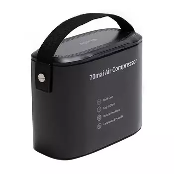 Компрессор автомобильный Xiaomi 70mai Air Compressor Midrive TP01, 10А, 12В, 32 л/мин, 7 бар