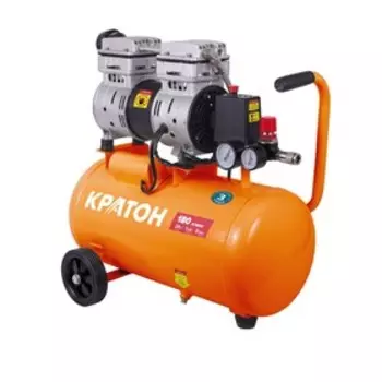 Компрессор "Кратон" AC-180-24-OFS, прямой привод, б/м, 1000 Вт, 8 бар, 180 л/мин, 24 л