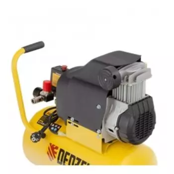 Компрессор воздушный Denzel DLC1300/24, 230 В, 1.3 кВт, 206 л/мин, поршневой прямой привод