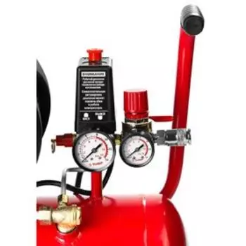 Компрессор "ЗУБР" ЗКПМ-220-24-1.5, воздушный, поршневой, масляный, 24л, 8Атм, 1500Вт, 220В