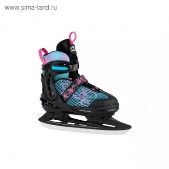 Коньки раздвижные HUDORA COMFORT, размер 35-40, цвет розовый