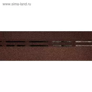 Коньково - карнизная черепица DCKE PIE PREMIUM, цвет кунжут - миндаль, 11/22 м