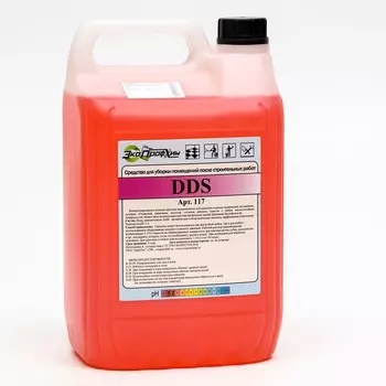 Концентрированное моющее средство DDS, для удаления загрязнений после строительных работ, 5