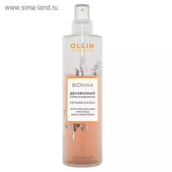 Кондиционер для облегчения расчесывания Ollin Professional Bionika, питание и блеск, двухфазный, 250 мл