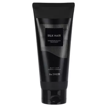 Кондиционер для волос Silk Hair Darkening Black Treatment, 200 мл