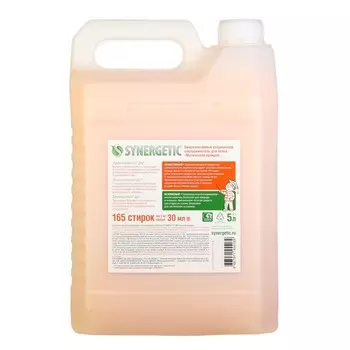 Кондиционер-ополаскиватель для белья Synergetic «Магическая орхидея»,гипоаллергенный,5 л