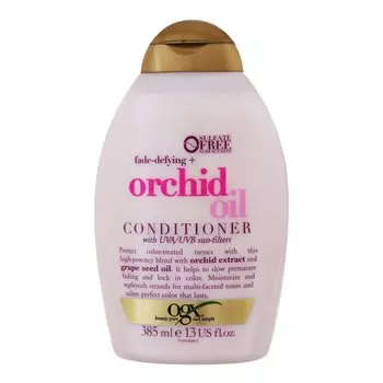 Кондиционер-ополаскиватель для защиты цвета окрашенных волос с маслом орхидеи, 385 мл