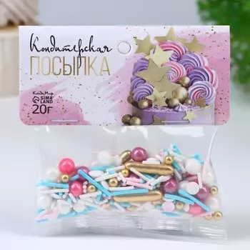 Кондитерская посыпка «Девичьи слёзы», 20 г