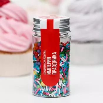 Кондитерская посыпка «Империя праздника», 50 г
