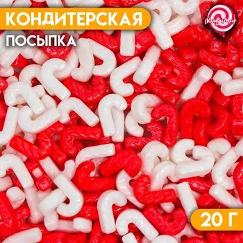 Кондитерская посыпка «Карамельная трость», 20 г