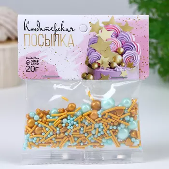 Кондитерская посыпка «Лазурные берега», 20 г