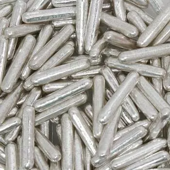 Кондитерская посыпка «Палочки», серебристая, 50 г