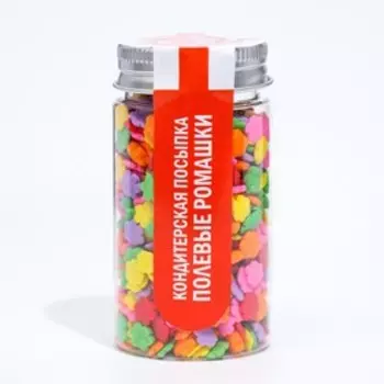 Кондитерская посыпка «Полевые ромашки», 50 г