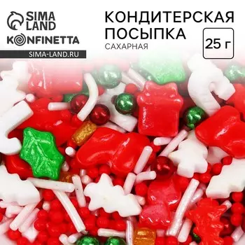 Кондитерская посыпка для торта, 25 г.