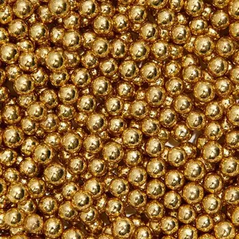 Кондитерский декор «Самый лучший день», 4 мм, золотая, 50 г