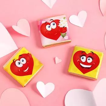 Кондитерское изделие "Веселые сердечки" 90 шт