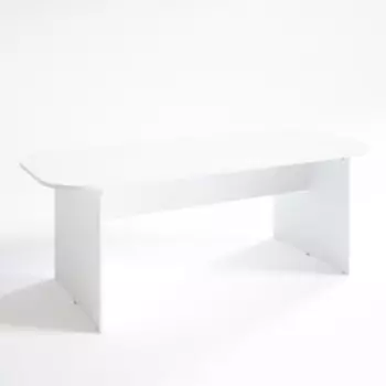 Конференц стол ФК.1, 1800х900х750 мм, белый шагр