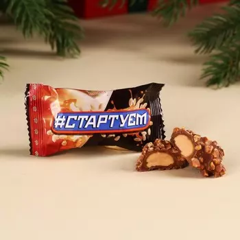 Конфета в подвесной формовой упакове «Золотой шик», 25 г.