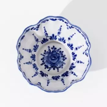 Конфетница «Алевтина», 13×13×6 см, гжель