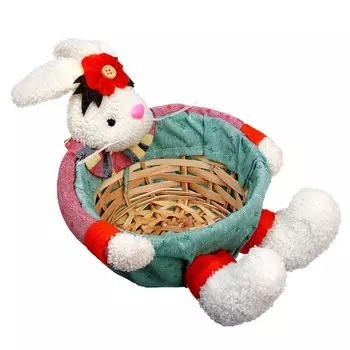 Конфетница «Белая зайка»