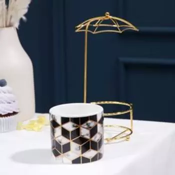 Конфетница «Богема.Зонтик», 220 мл, 9×20 см