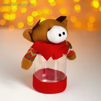 Конфетница «Бык», цвет красный, виды МИКС