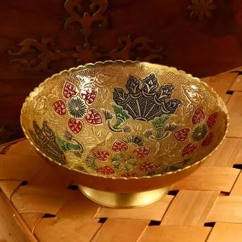 Конфетница «Далия», 15156 см, латунь