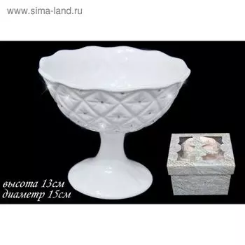 Конфетница на ножке Lenardi «Северное сияние»