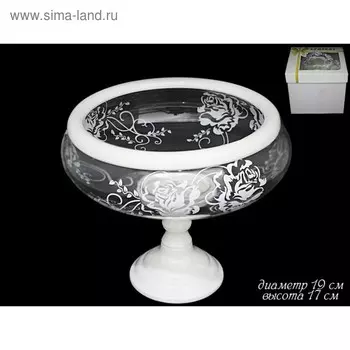 Конфетница на ножке