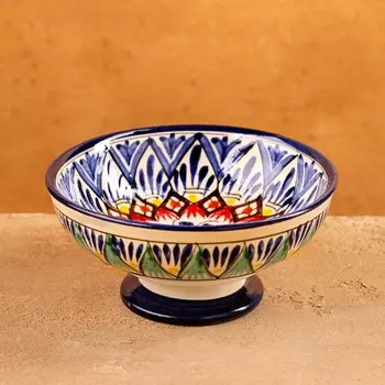 Конфетница узбекская Риштанская Керамика, 126 см, МИКС