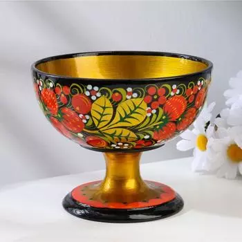 Конфетница, с художественной росписью