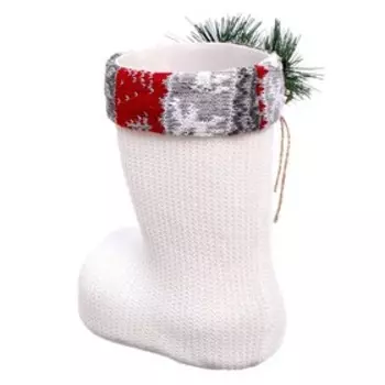 Конфетница «Сапожок», красные звёзды