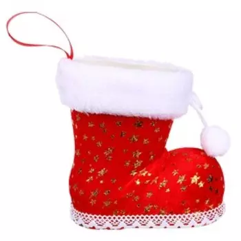 Конфетница «Сапожок», новогодний