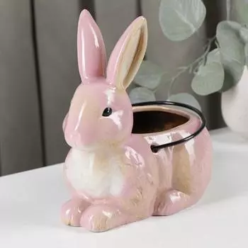 Конфетница керамическая «Зайка», 17,51219 см, цвет МИКС