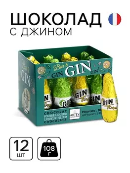Конфеты шоколадные, набор, Gin&Co с джином, 108 г