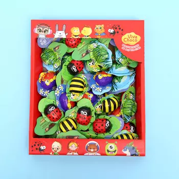 Конфеты шоколадные с кремовой начинкой "VivaChoco 3D", ассорти, 340 г