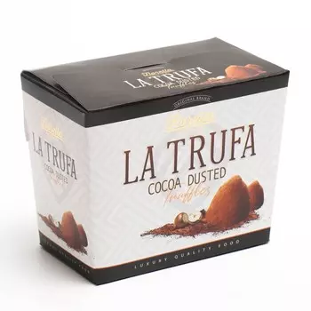 Конфеты трюфели с фундуком в какао-обсыпке молочный шоколад 200 гр (18)