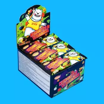 Конфеты "Угадайка", лимон, клубника, черника, яблоко, ежевика, 12 г