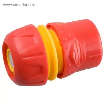 Коннектор, 3/4" (19 мм), быстросъёмное соединение, пластик, GRINDA