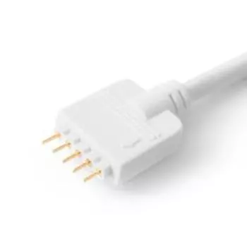 Запитывающий коннектор Apeyron Electrics для RGBW ленты, 5-pin