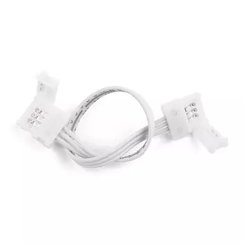 Коннектор для лент 24W, гибкий двусторонний, 10 шт