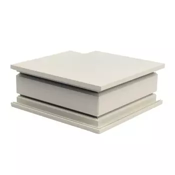 Коннектор для накладных магнитных шинопроводов, 35 мм. Угловой. Вертикальный. Uniel, IP20, цвет белый