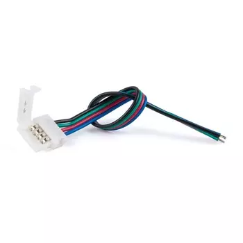 Коннектор для светодиодной ленты RGB 10 см, 10 шт