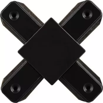 Коннектор Х-образный для шинопровода, 9,5x9,5x1,6 см LD1002 для CAB1003 и CAB1005