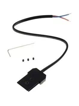Коннектор питания прямой для шинопровода, серия Flat, чёрный
