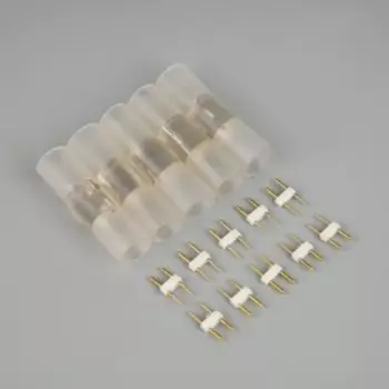 Набор коннекторов Luazon Lighting для гибкого неона 16 мм, 5 штук